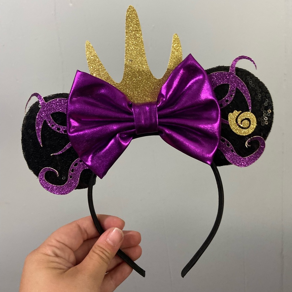 Disney The little mermaid Ursula Minnie ears